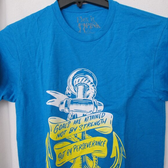New - Flex It Pink Perseverance T-Shirt - Picture 5 of 9